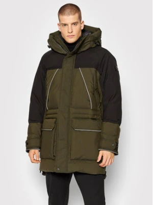 Woolrich Kurtka puchowa Teton CFWOOU0524MRUT1723 Zielony Regular Fit