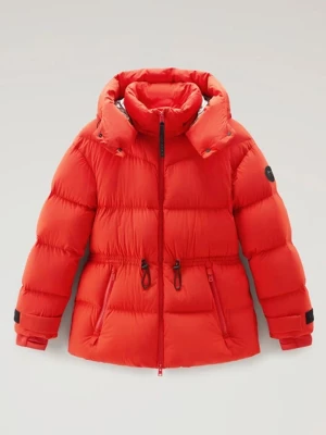 Woolrich Kurtka puchowa w kolorze czerwonym rozmiar: L