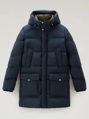 Woolrich Kurtka puchowa w kolorze granatowym rozmiar: XL