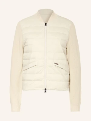 Woolrich Kurtka Puchowa Z Mieszanki Materiałów weiss