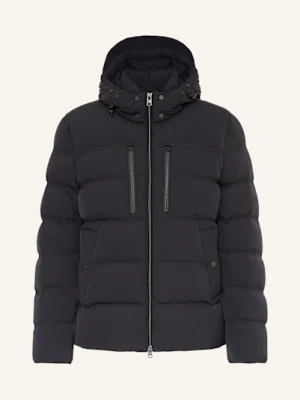 Woolrich Kurtka Puchowa Z Odpinanym Kapturem schwarz