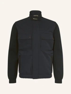 Woolrich Kurtka Z Mieszanki Materiałów blau