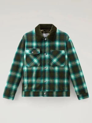 Woolrich Kurtka zimowa w kolorze zielonym rozmiar: M