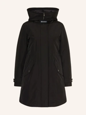 Woolrich Parka Puchowa 2 W 1 Authentic schwarz CZARNY