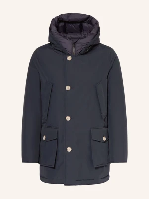 Woolrich Parka Puchowa Arctic blau GRANATOWY