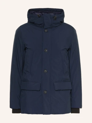 Woolrich Parka Puchowa Cloud blau GRANATOWY