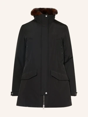 Woolrich Parka Puchowa Erie schwarz CZARNY