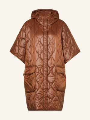 Woolrich Peleryna braun BRĄZOWY