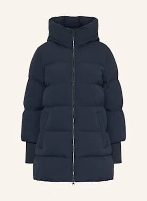Woolrich Płaszcz Puchowy blau