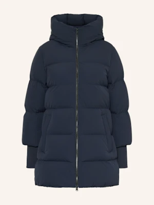 Woolrich Płaszcz Puchowy blau