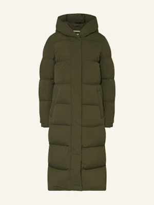 Woolrich Płaszcz Puchowy gruen