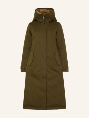 Woolrich Płaszcz Puchowy gruen KHAKI