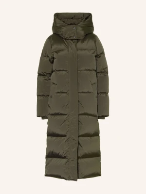 Woolrich Płaszcz Puchowy Kelly Z Odpinanym Kapturem gruen CIEMNOZIELONY