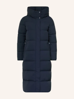 Woolrich Płaszcz Puchowy Madison blau GRANATOWY