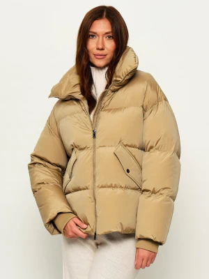 Woolrich Puchowa kurtka Kelly | Relaxed fit beżowy
