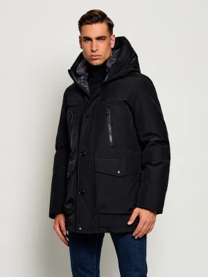 Woolrich Puchowa parka Ramar Arctic | Regular Fit czarny