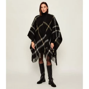 Woolrich Wełniane ponczo | Oversize fit