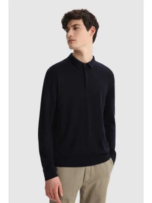Woolrich Wełniany sweter w kolorze granatowym rozmiar: S