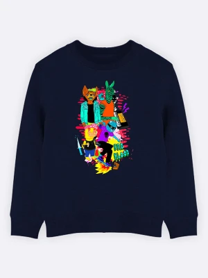 WOOOP Bluza "Bad Blood" w kolorze granatowym rozmiar: 152