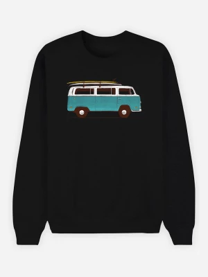 WOOOP Bluza "Blue Van" w kolorze czarnym rozmiar: M
