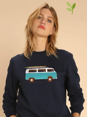 WOOOP Bluza "Blue Van" w kolorze granatowym rozmiar: XXL