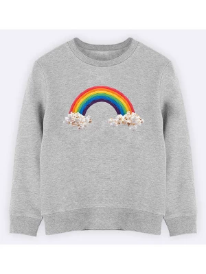 WOOOP Bluza "Candy rainbow" w kolorze szarym rozmiar: 116