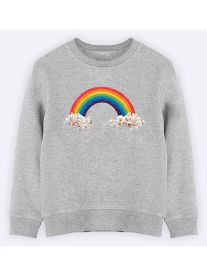 WOOOP Bluza "Candy rainbow" w kolorze szarym rozmiar: 140