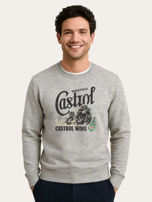 WOOOP Bluza "Castrol Wins" w kolorze szarym rozmiar: XL