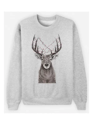 WOOOP Bluza "Christmas Deer" w kolorze szarym rozmiar: S