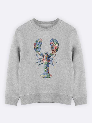 WOOOP Bluza "Floral Lobster" w kolorze szarym rozmiar: 128