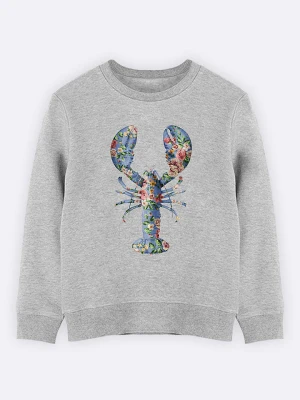 WOOOP Bluza "Floral Lobster" w kolorze szarym rozmiar: 128