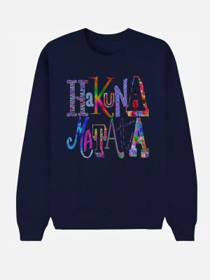 Zdjęcie produktu WOOOP Bluza "Hakuna Matata" w kolorze granatowym rozmiar: S