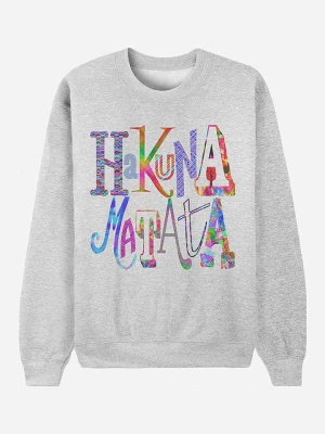 WOOOP Bluza "Hakuna Matata" w kolorze szarym rozmiar: L