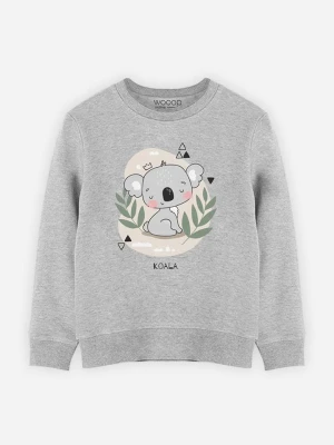 WOOOP Bluza "Jungle Koala" w kolorze szarym rozmiar: 140