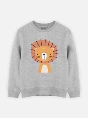WOOOP Bluza "Leo" w kolorze szarym rozmiar: 104