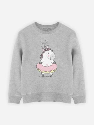 WOOOP Bluza "Licorne Bouee" w kolorze szarym rozmiar: 140