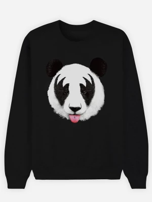 WOOOP Bluza "Panda Kiss" w kolorze czarnym rozmiar: XS