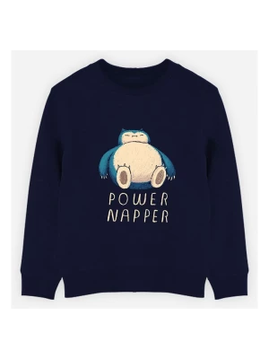 WOOOP Bluza "Power Napper" w kolorze granatowym rozmiar: 128