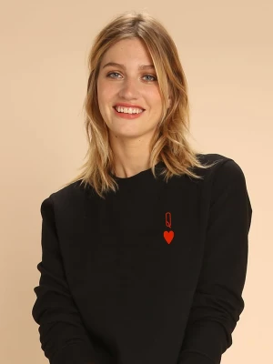 WOOOP Bluza "Queen" w kolorze czarnym rozmiar: L
