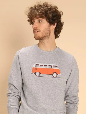 WOOOP Bluza "Red Van" w kolorze szarym rozmiar: XL