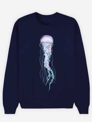 WOOOP Bluza "Space Jelly" w kolorze granatowym rozmiar: S