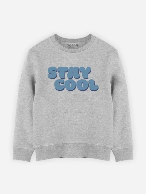 WOOOP Bluza "Stay Cool" w kolorze szarym rozmiar: 104