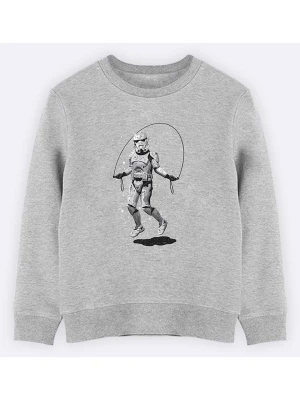 WOOOP Bluza "Stormtrooper skipping" w kolorze szarym rozmiar: 152