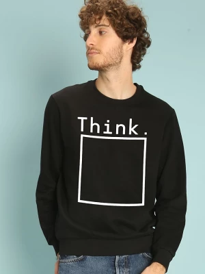 WOOOP Bluza "Think" w kolorze czarnym rozmiar: XS