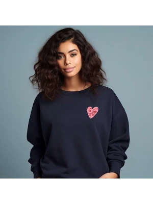 WOOOP Bluza w kolorze granatowym rozmiar: M
