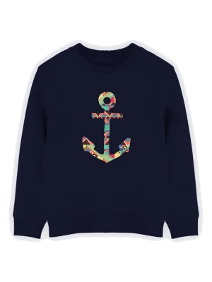 WOOOP Bluza "You make me home" w kolorze granatowym rozmiar: 140