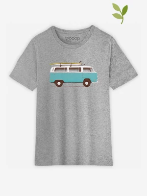WOOOP Koszulka "Blue Van" w kolorze szarym rozmiar: 140