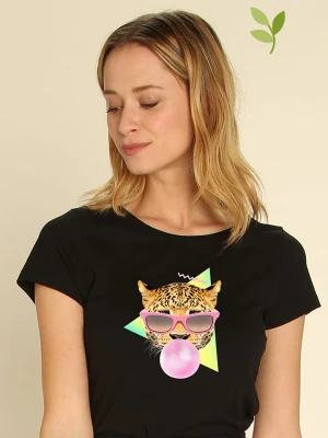 WOOOP Koszulka "Bubble Gum Leo" w kolorze czarnym rozmiar: L
