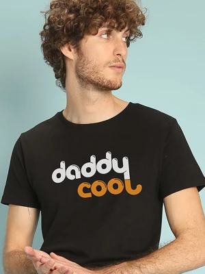 WOOOP Koszulka "Daddy Cool" w kolorze czarnym rozmiar: XXL