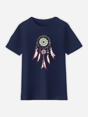 WOOOP Koszulka "Dreamcatcher" w kolorze granatowym rozmiar: 128